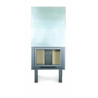 Fireplace with air fan SFW-110D straight